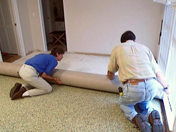 как выровнять бетонный пол под ленолеум