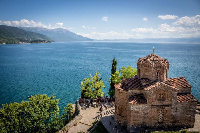 Древнее озеро на Балканах