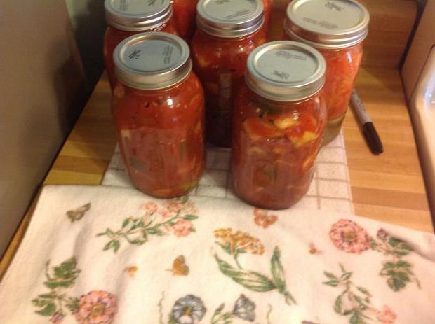 кабачки тушеные в томатном соусе