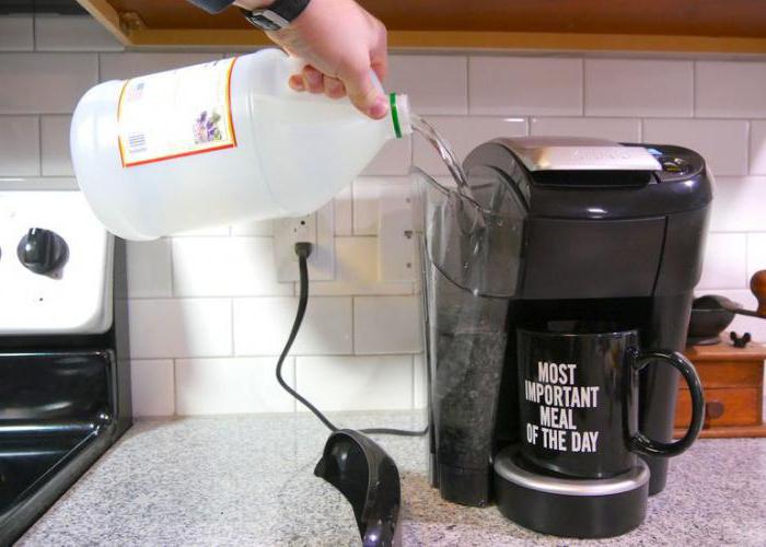 как почистить кофемашину