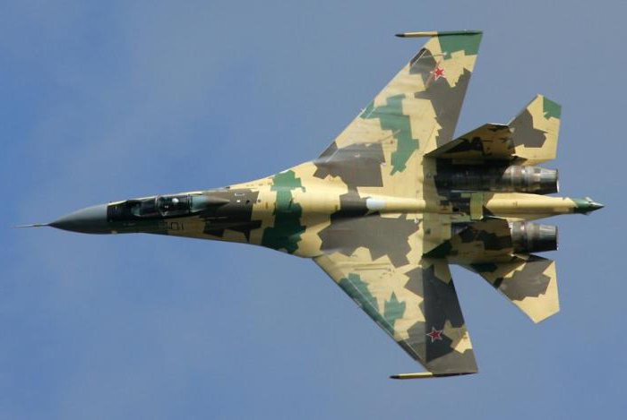Истребитель Су-35: технические характеристики 