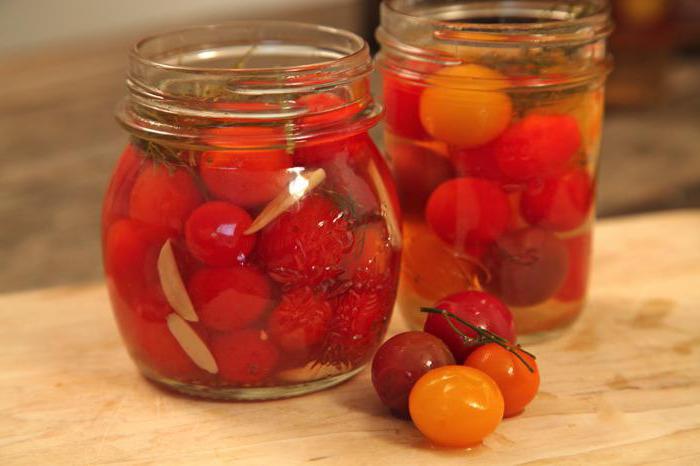 маринованные помидоры с виноградом на зиму рецепты