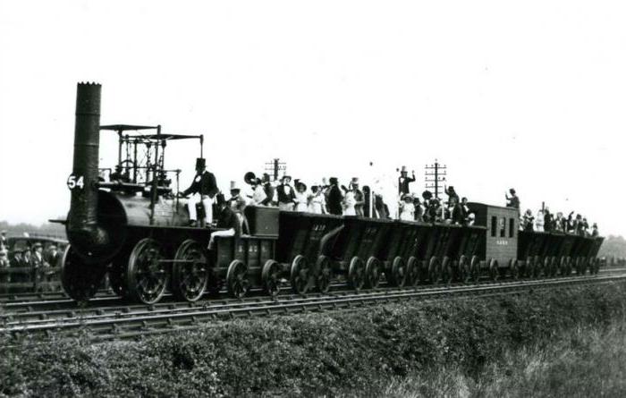 самая первая железная дорога в мире 