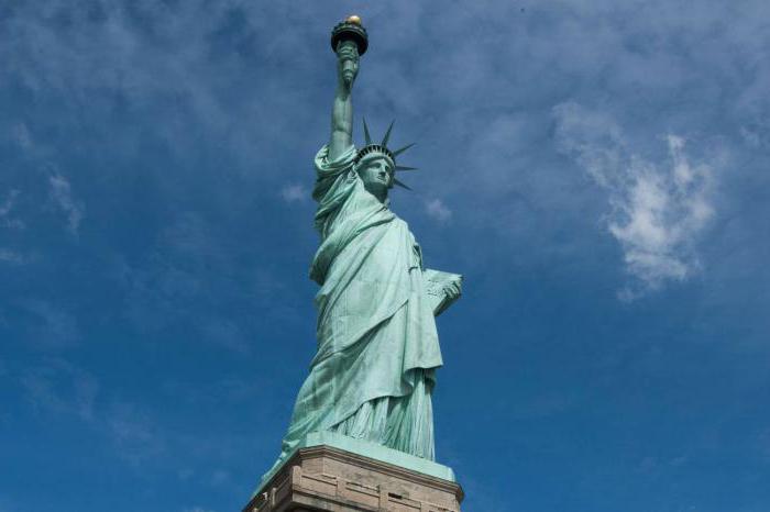 кто подарил Америке статую свободы в честь 