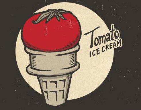 томатное мороженое