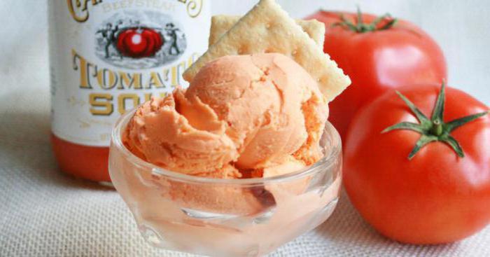 томатное мороженое рецепт