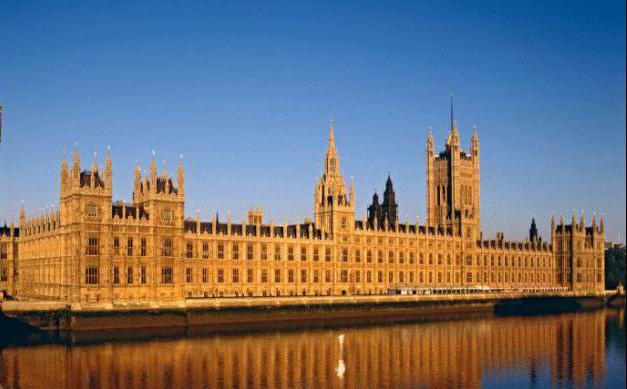 здание парламента в лондоне