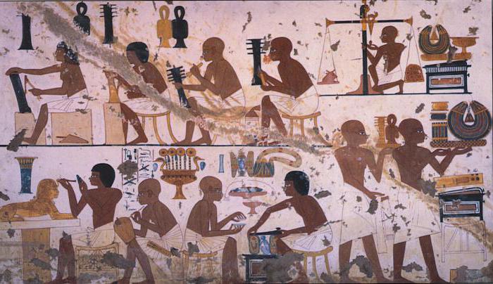 труд земледельцев в древнем египте