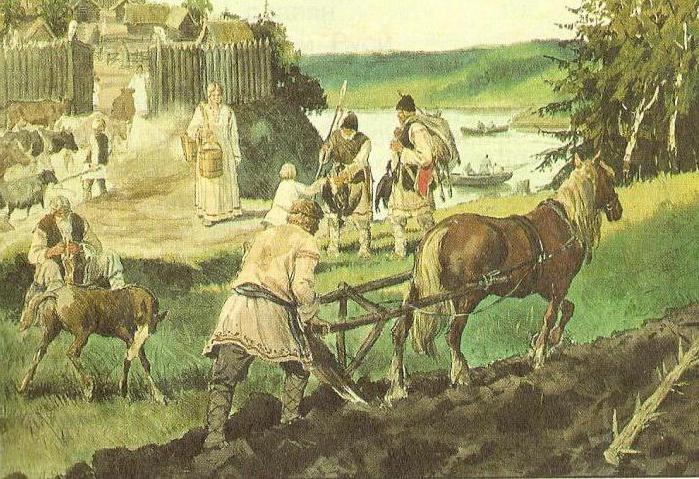 Древние славяне быт нравы обычаи занятия