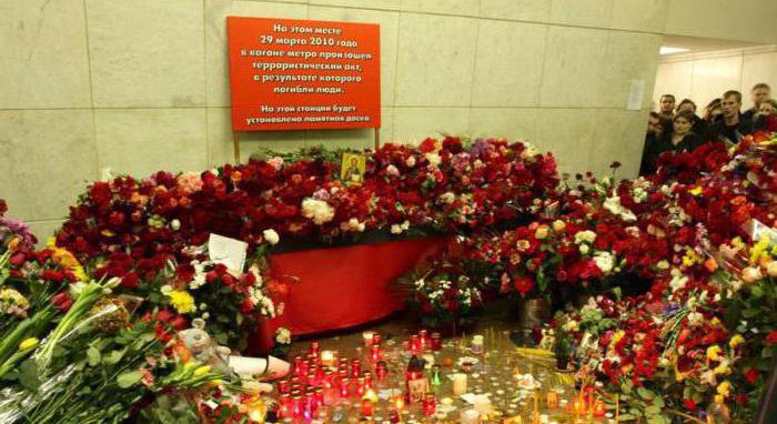 взрывы в метро в москве история