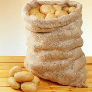сколько весит мешок картошки в среднем