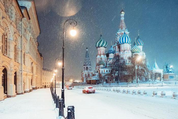температура в Москве в январе