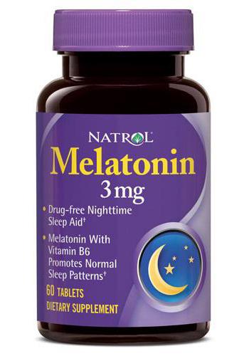 снотворное мелатонин 