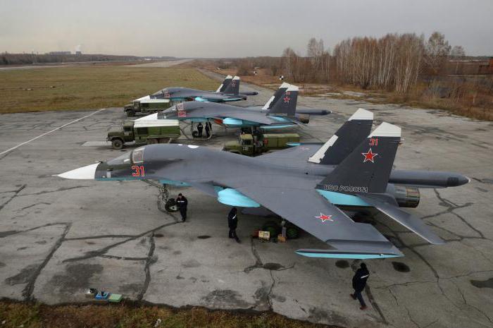 Размеры Су-34
