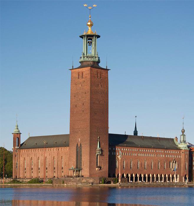 Стокгольмская ратуша фото 