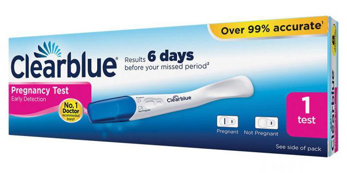 Отзыв о Тест на беременность Клеар Блю (Clearblue)