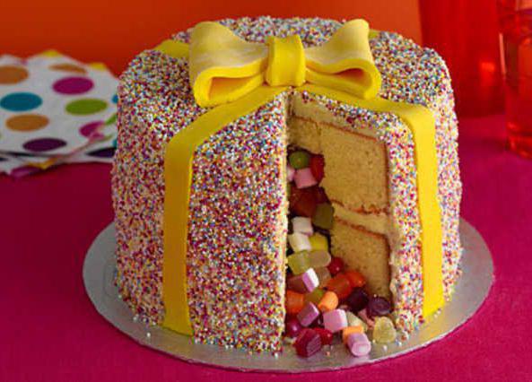 виды тортов на день рождения