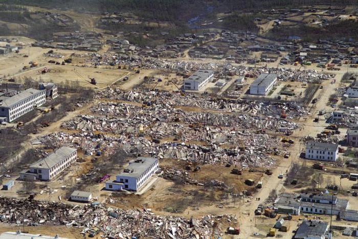 нефтегорск 1995 год землетрясение