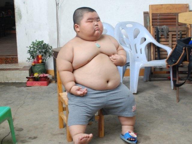 самый толстый ребенок в мире