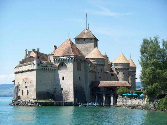 шильонский замок швейцария