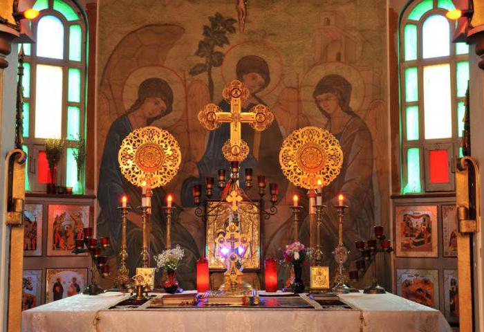 православный алтарь
