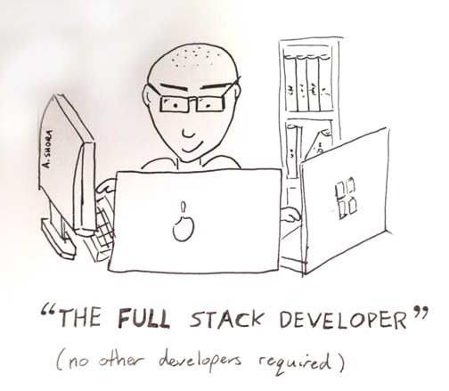 Идея full stack в применении к разработчику!