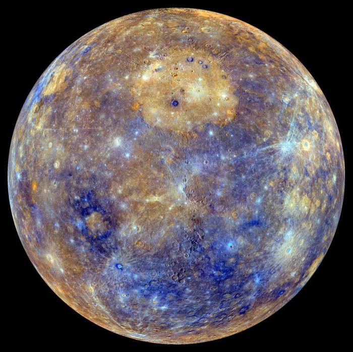 Спутники Меркурия названия