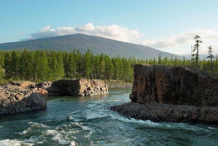 где находится плато путорана в сибири