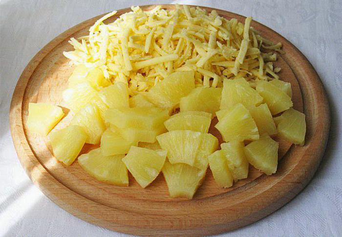 тарталетки с ананасом 