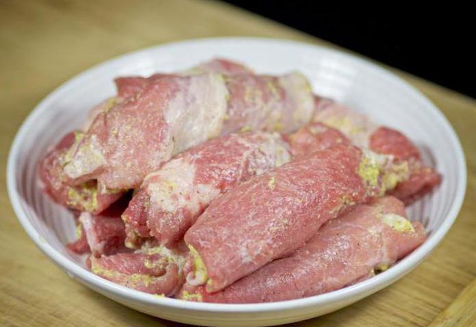 рецепт мясных пальчиков из свинины с начинкой