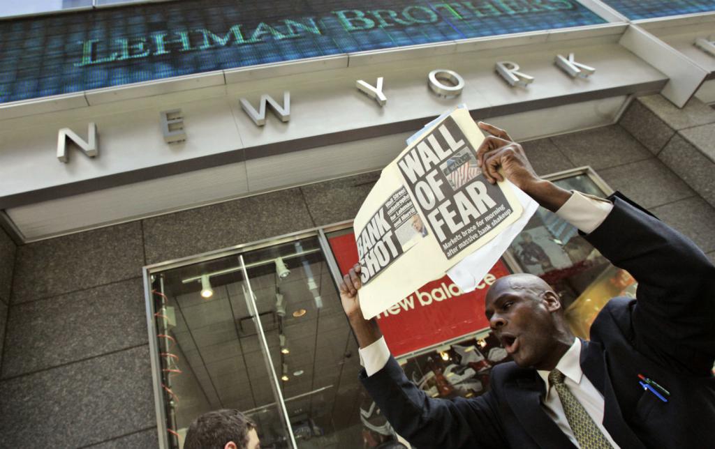 Новости о кризисе в Lehman Brothers