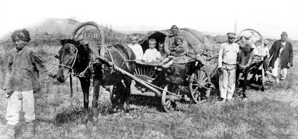 Переселение крестьян во время аграрной реформы