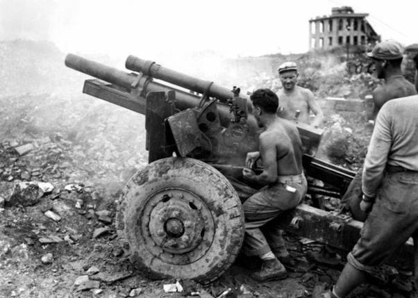 Артиллерия США в 1945 году