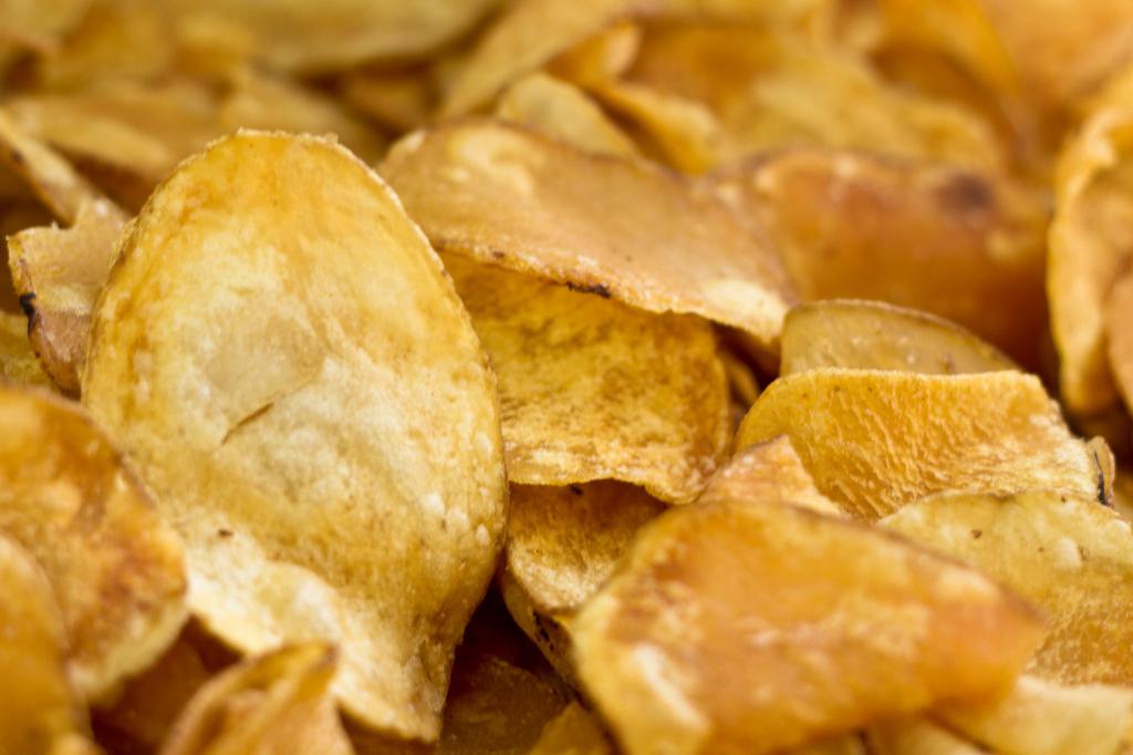 картофельные чипсы участвуют в приготовлении