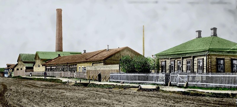 Стекольный завод Глинского, 1900-ые года