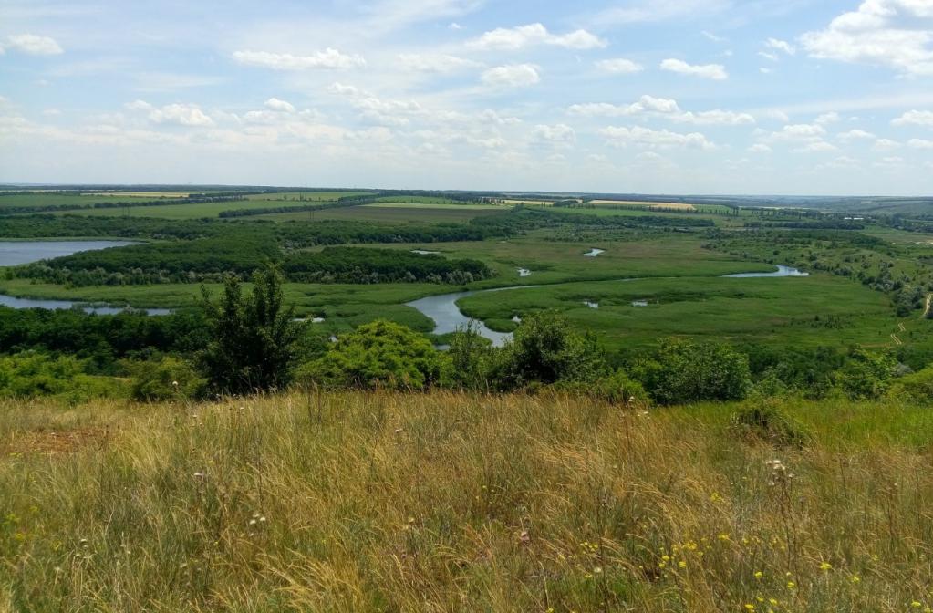 Рельеф и полезные ископаемые Донецкой области