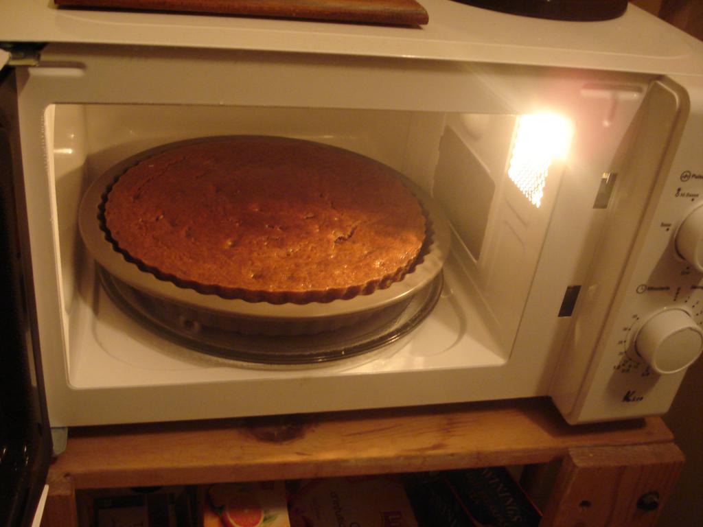 Как приготовить торт в микроволновке