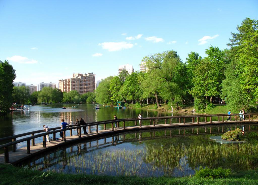 Москва парки пруды