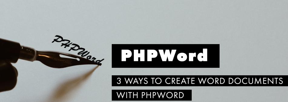 Реальная система объектов PHPWord