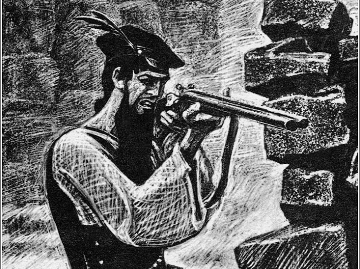 Зурбаганский стрелок: иллюстрация Саввы Бродского