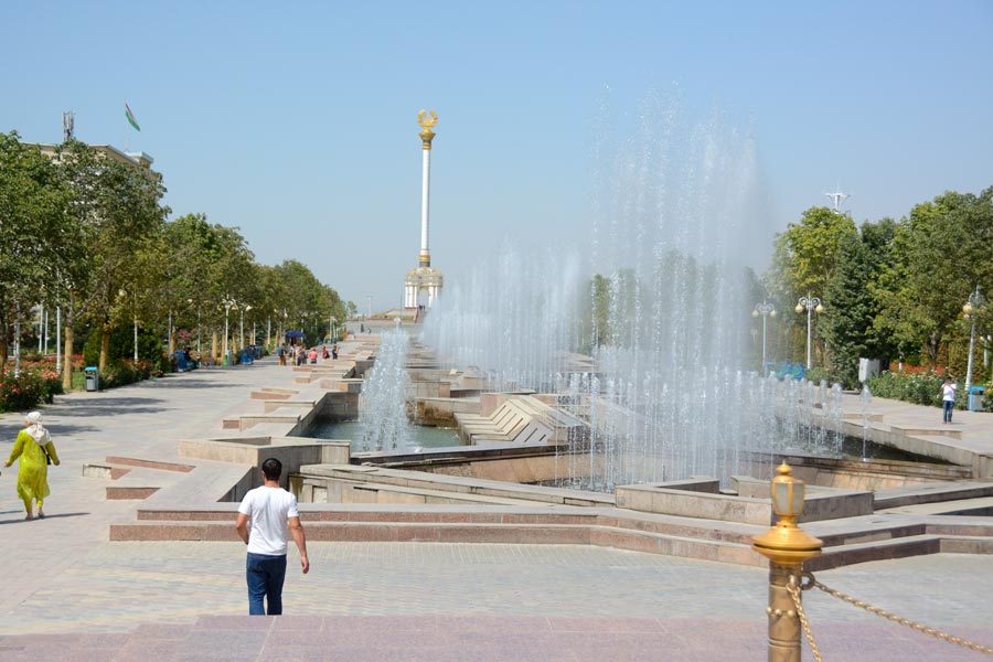 Центр города Душанбе
