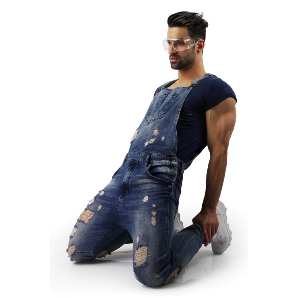 мужские рваные джинсы