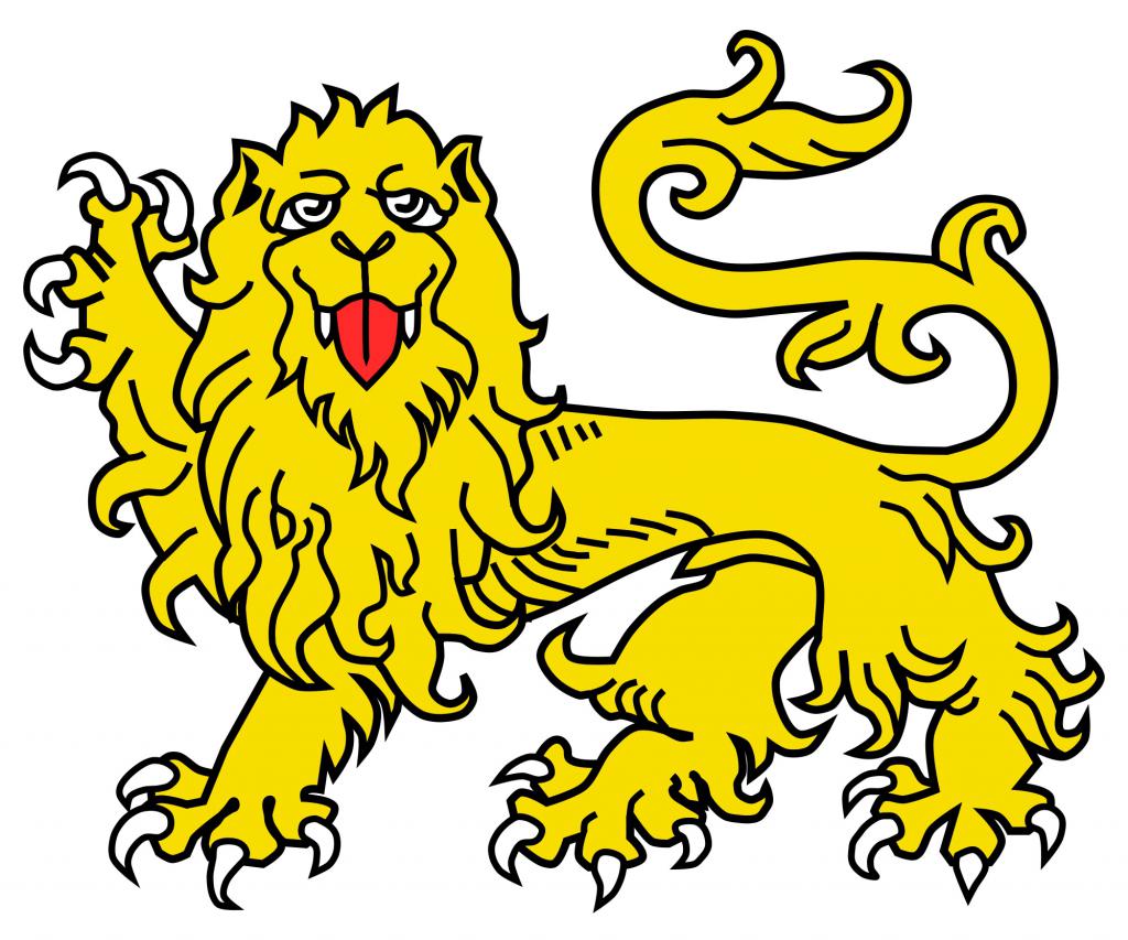 шествующий лев