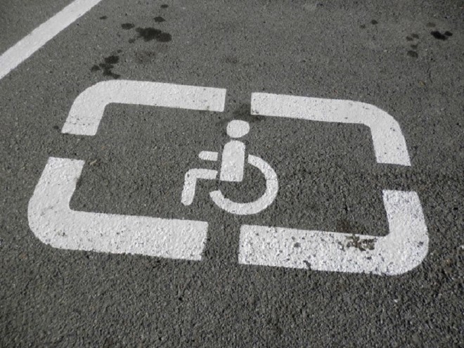 Знак "Место для инвалидов"