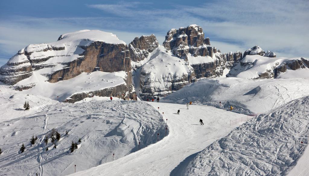 Доломитовые Альпы Италия горнолыжные курорты