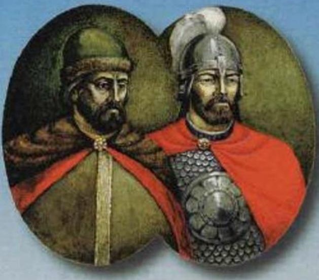 Киевские князья Аскольд и Дир