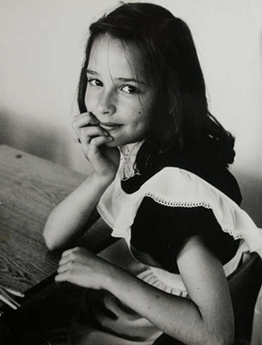 Анастасия Микульчина в детстве