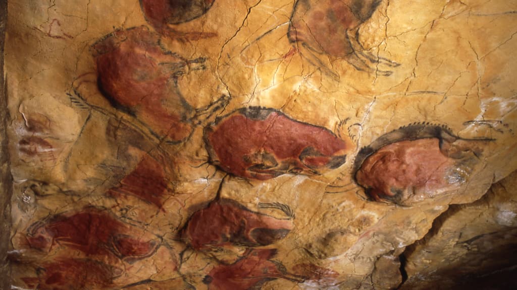 Наскальная живопись пещеры Альтамир
