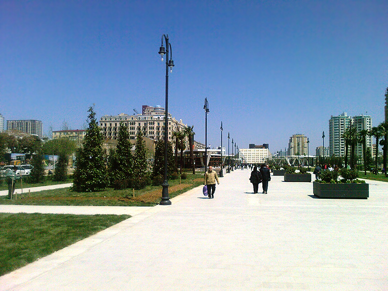 бульвар в Баку