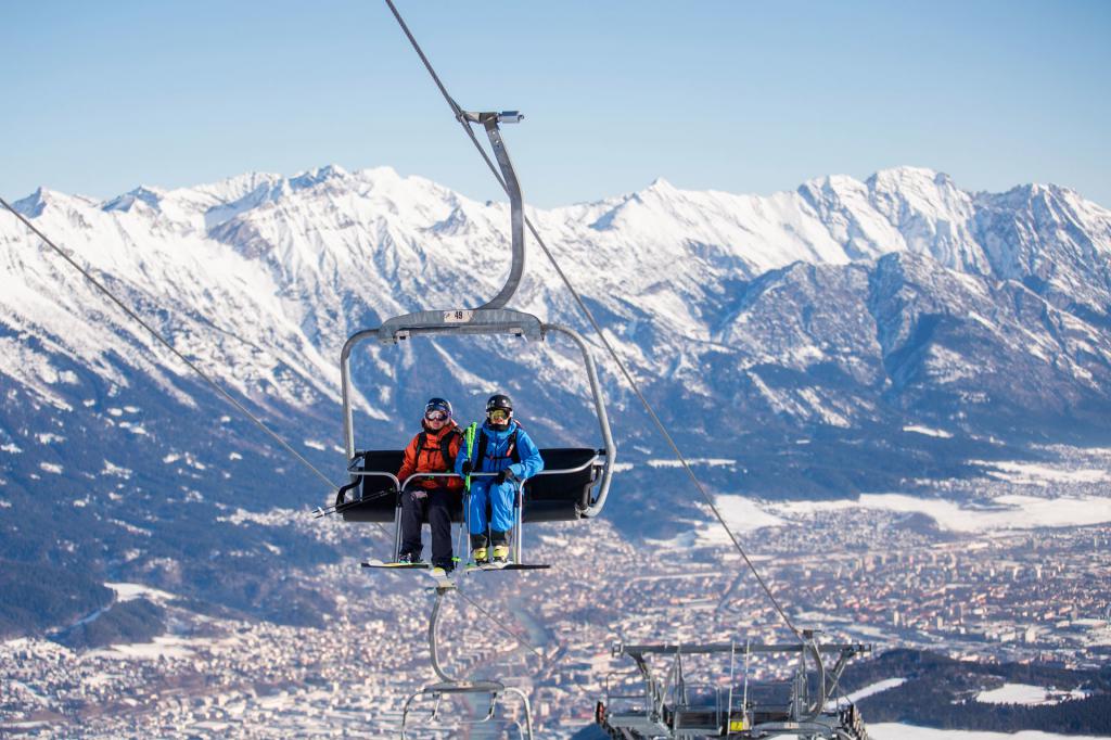 Иннсбрук Австрия горнолыжный курорт